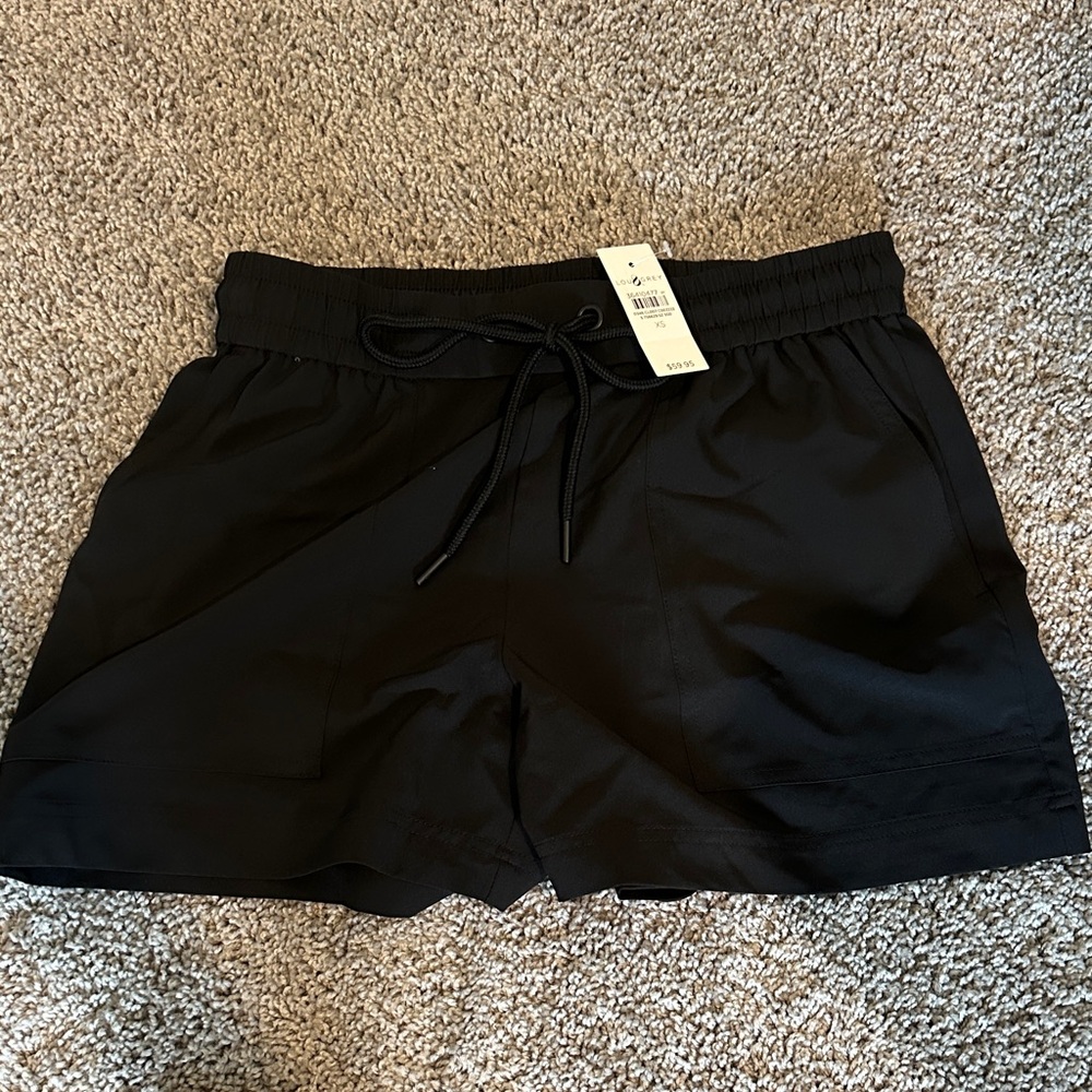 Lou & Grey Black Athletic Shorts